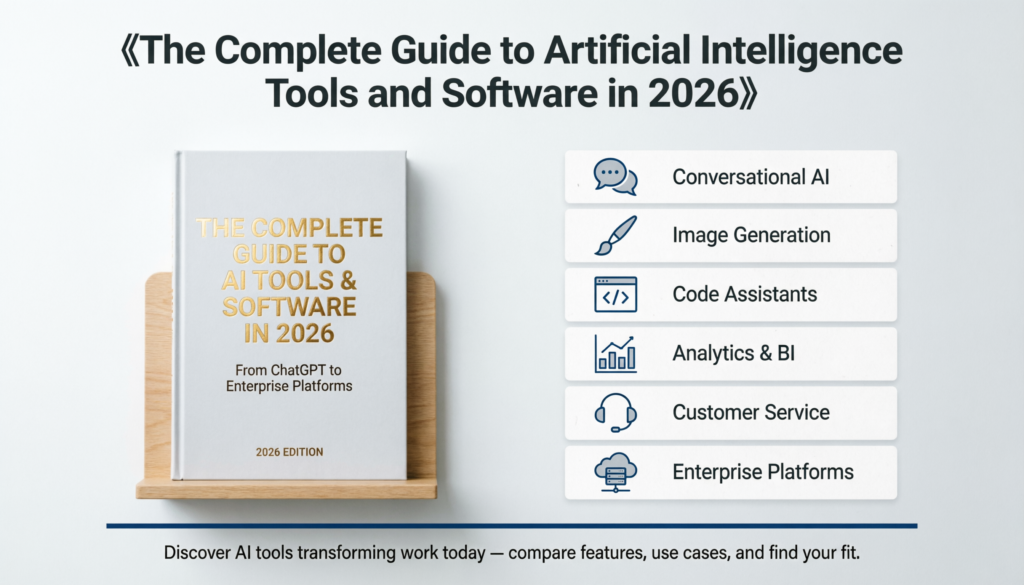 Artificial intelligence tools and software