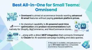 Best All-in-One for Small Teams: Omnisend